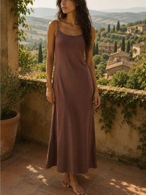 Target Brown Bodycon Maxi Dress